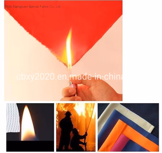 Factory Made 100% Cotton/ Polyester Waterproof & Flame Retardant Fabric with 200GSM-380GSM Used in Hospital/Industy/Workwear/Coverall