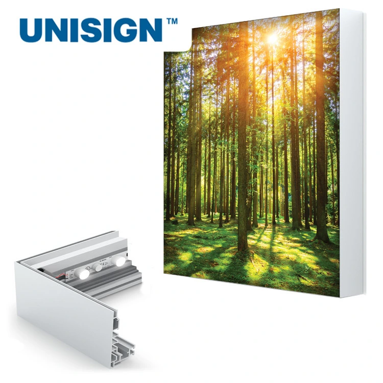 Unisign Top Sales 190GSM Aurora Backlit Fabric Dye Sublimation Printing Textile