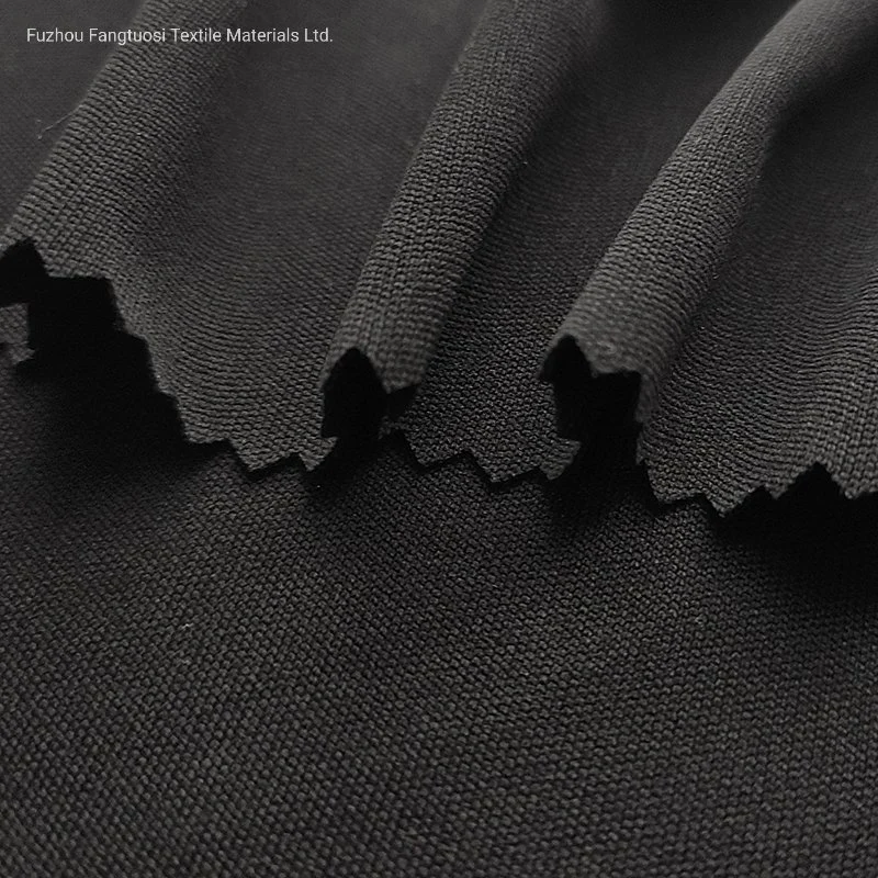 Recycled Bamboo Charcoal Fiber Material Knitted Jersey Sportswear Fabric for T-Shirt